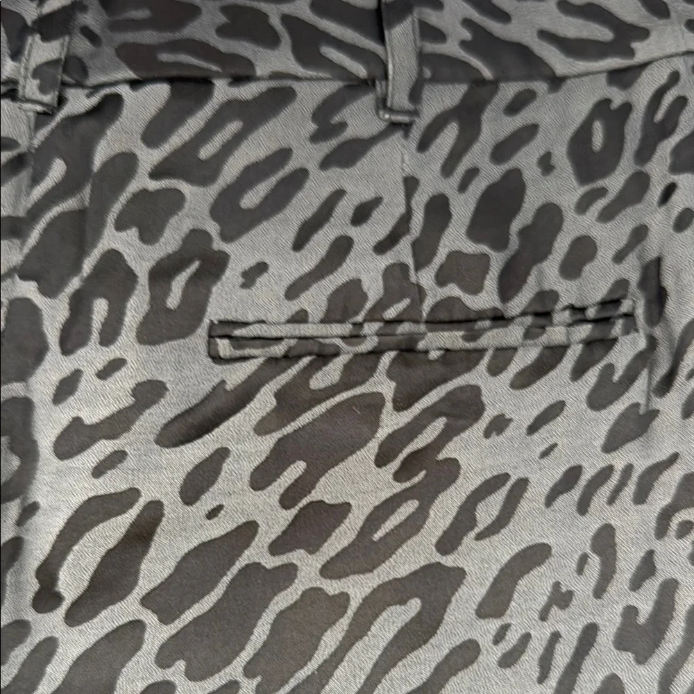 Equipment- Animal Print Flare Pants- sz. 4 - Picture 8 of 16